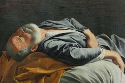 Riposo durante la fuga in Egitto da Orazio Gentileschi